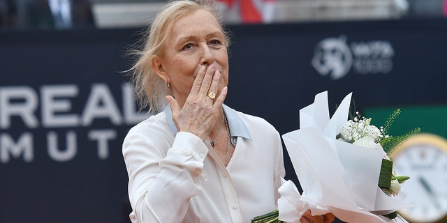 Martina Navratilova Roma'da