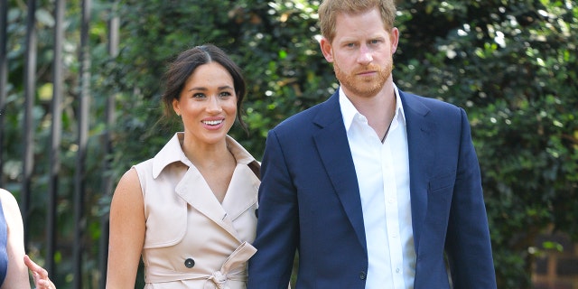 Meghan Markle and Prince Harry at an event