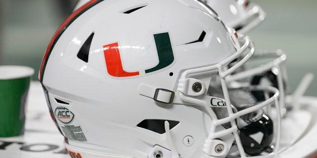 Miami football helmet