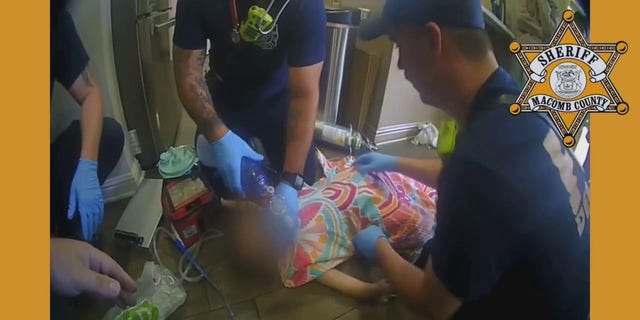 fire personnel saving child