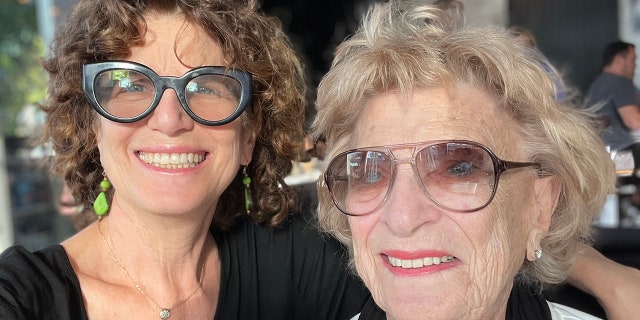 Mildred and Gayle selfie