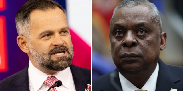 Rep. Cory Mills and Sec. of Defense Lloyd Austin