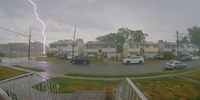 New Jersey lightning strike