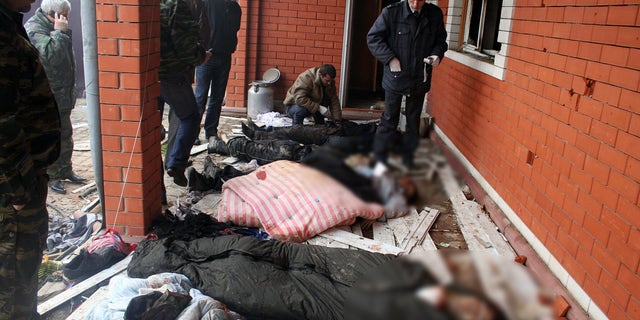Russian cops at scene of FSB counterterror strike