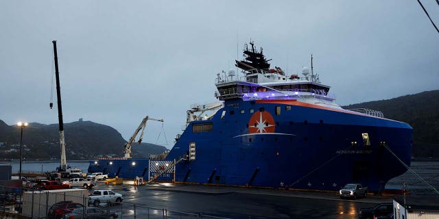 Equipment is prepared for the search for the missing OceanGate submersible