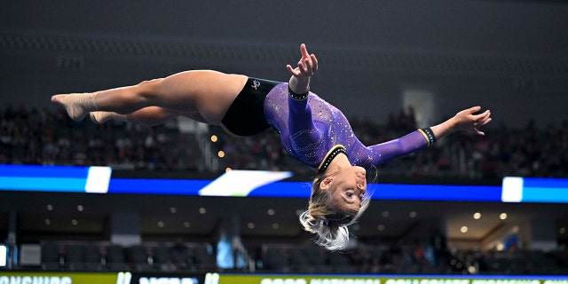 Olivia Dunne flips