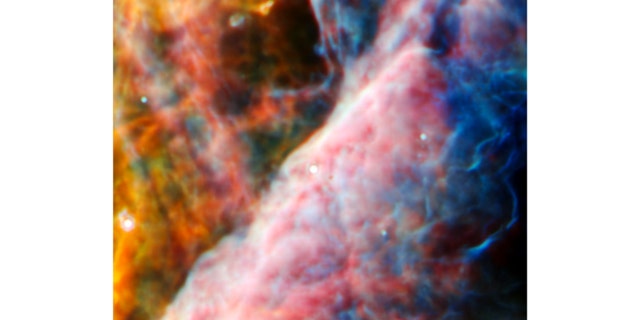 A region of the Orion Nebula
