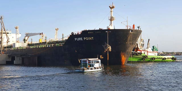 Russian oil cargo