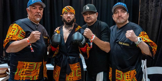 Patricio Manuel and his corner
