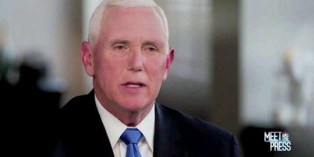 Mike Pence on "Meet the Press"