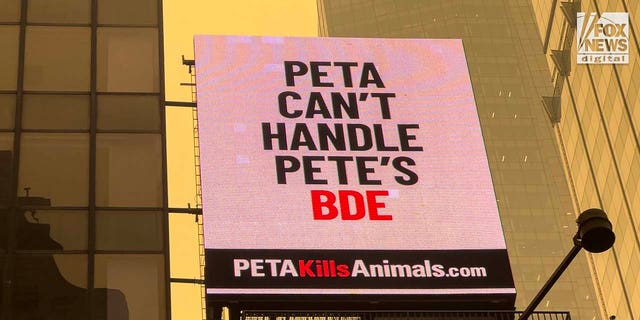 Pete Davidson inspired an anti-PETA billboard
