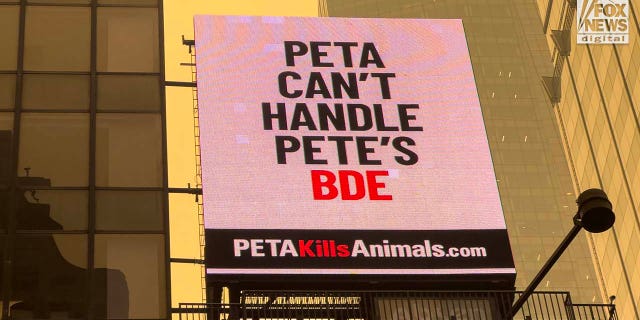 Pete Davidson inspired an anti-PETA billboard