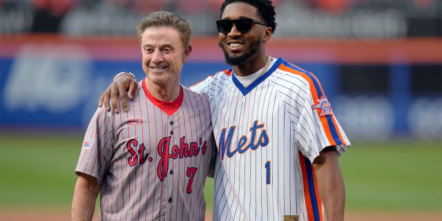 Rick Pitino and Donovan Mitchell pose for photo