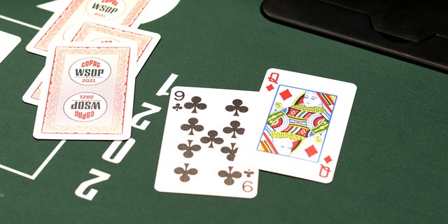 Playing cards in Las Vegas