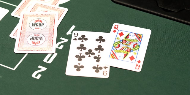Playing cards in Vegas