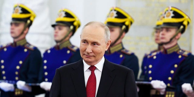 Vladimir Putin in Moscow, Russia