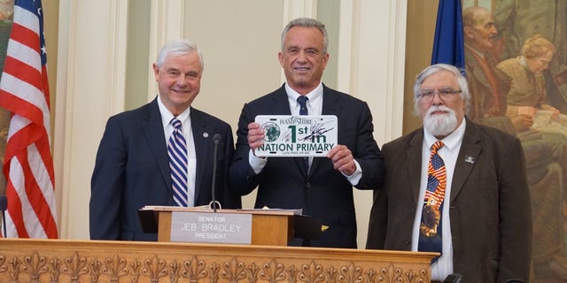 RFK Jr. at New Hampshire Statehouse