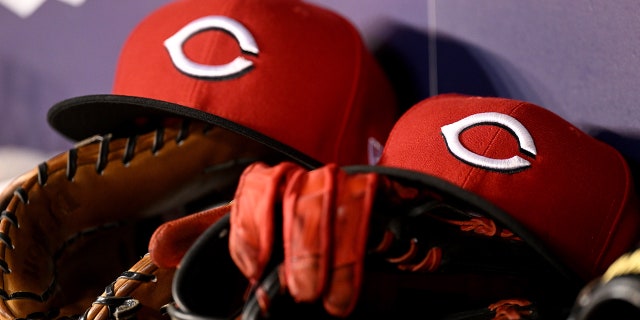 A Cincinnati Reds hat