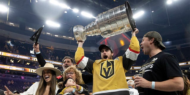 Reilly Smith hoists cup