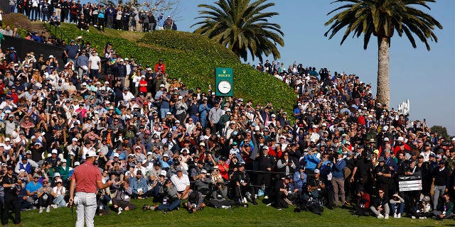 Jon Rahm on green