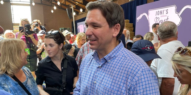 Ron DeSantis in Iowa