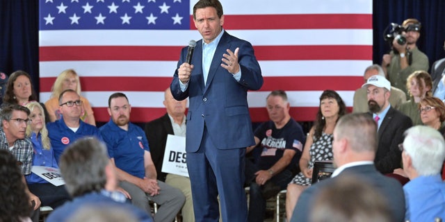 Ron DeSantis holds a town hall in New Hampshire