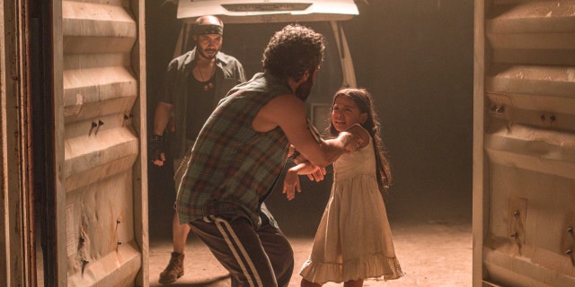 Scene from The Sound of Freedom depicting child trafficking