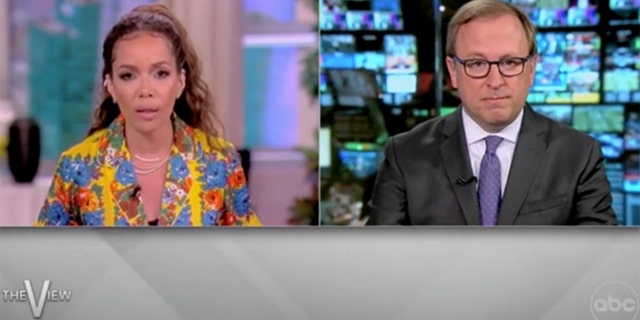 Sunny Hostin asks Jonathan Karl a question