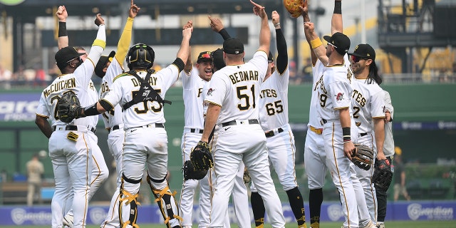 Pittsburgh Pirates celebrate