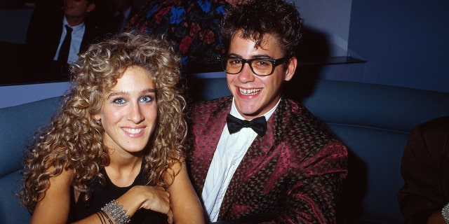 Sarah Jessica Parker and Robert Downey Jr. in 1984