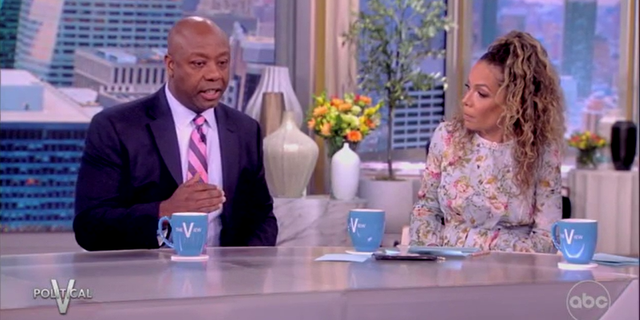 Tim Scott and Sunny Hostin