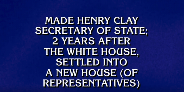 Jeopardy question