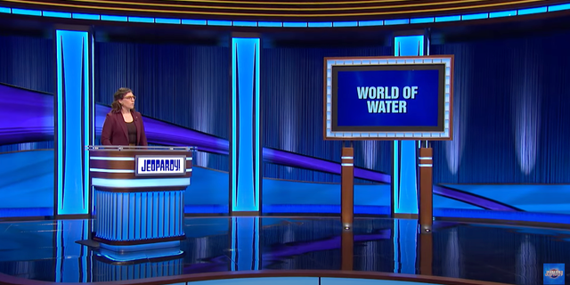 Mayim Bialik on "Jeopardy!"
