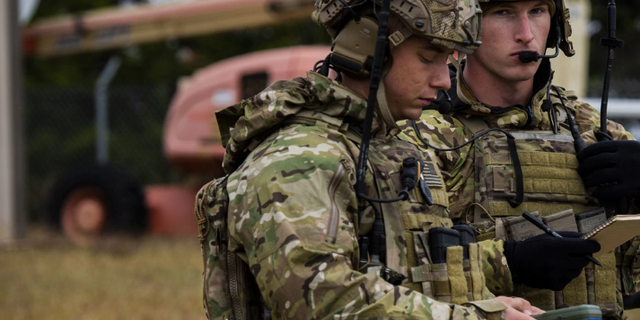 TACP members in training