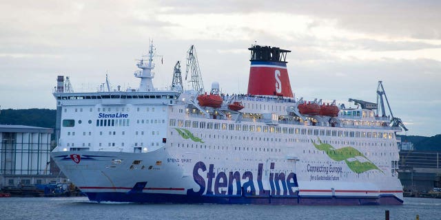 A photo of the Stena Line ship