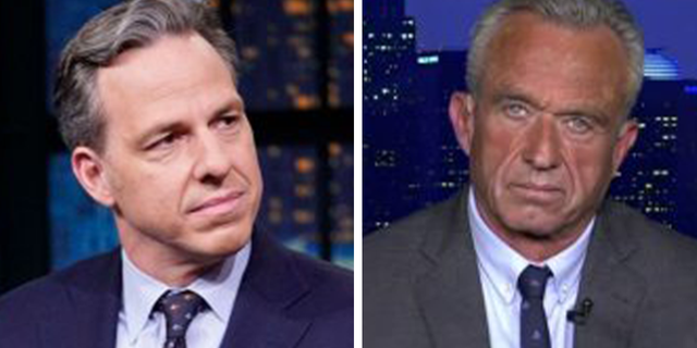 Tapper next to RFK Jr.