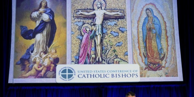 photo from USCCB opening session in 2018