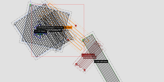 USCG Maps show a criss-crossing search grid in the quest to find missing Titan sub