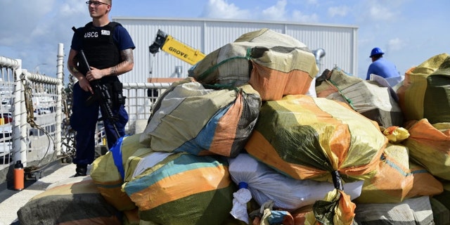 seized cocaine aboard coast guard ship