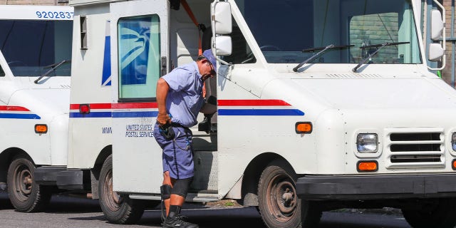 USPS postal worker