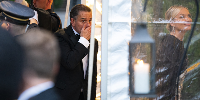 Hunter Biden arrives for state dinner