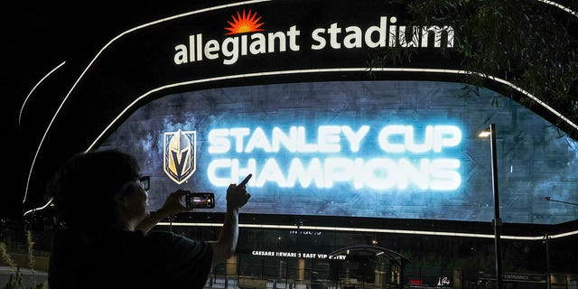 Allegiant Stadium after the Cup