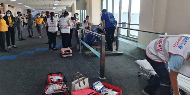 Thai airport emergency crews