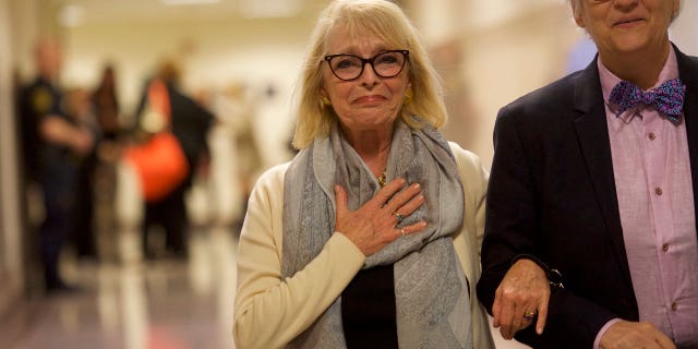 Victoria Valentino at Bill Cosby's sentencing