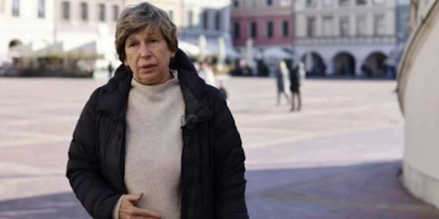 a photo of Randi Weingarten in Ukraine