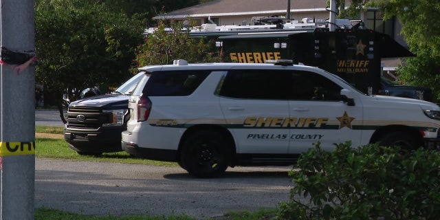 law enforcement vehicle on scene