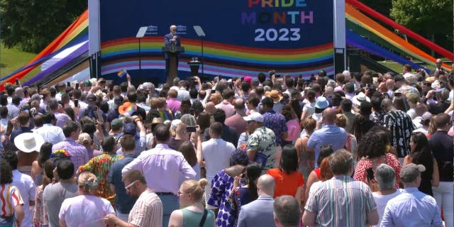 Biden at Pride event