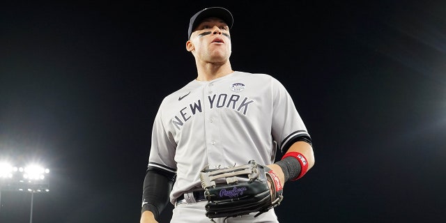 Aaron Judge en el estadio de los Dodgers