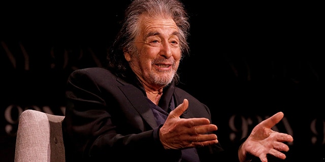 Al Pacino gives animated answer during panel discussion