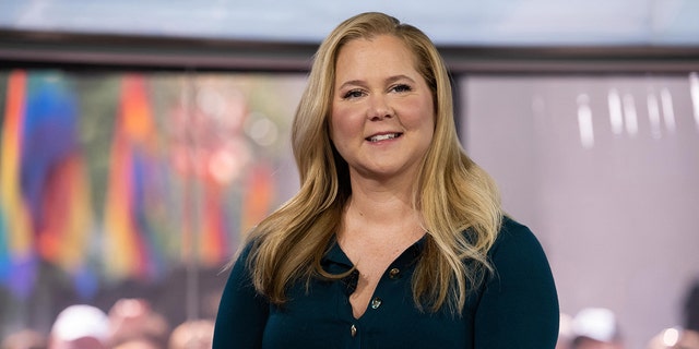 Amy Schumer wears classic green shirt on Today show